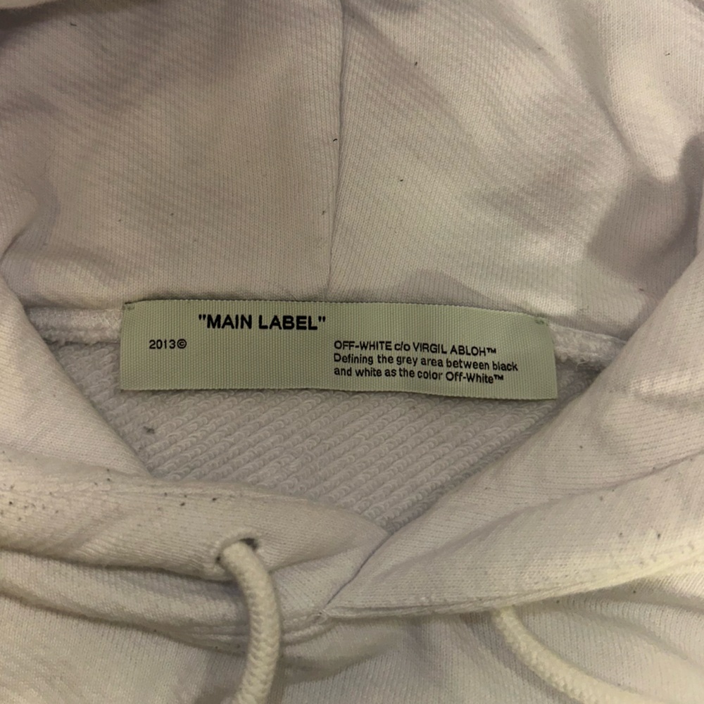 Off-White Spring 2020 “Woman” Graphic Logo Hoodie (size S) - Picture 5 of 6